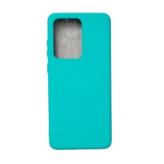 Huse silicon cu protectie si microfibra in interior Samsung S20 Ultra Turcoaz