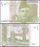 Pakistan 2024 - 10 rupees, necirculata