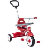 Tricicleta 3 in 1, Radio Flyer, Stroll &#039;N Trike, Rosu