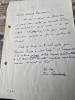Scrisoare Frida Papadache