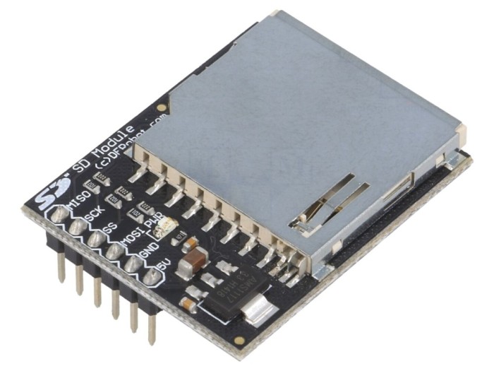 Adaptor SD Card SPI Interfață cu Pini