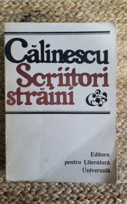 SCRIITORI STRAINI -GEORGE CALINESCU foto
