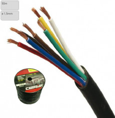 Cablu instalatie electrica Carpoint cu 7 fire , diam 1.0 mm , la metru liniar foto