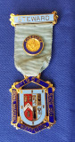 Medalie masonica veche- Cheshire Royal Masonic Institution for boys Steward 1968