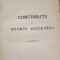 Contributii la stiiinta societatii - Mihai D. Ralea (1927)