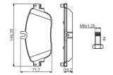 Placute Frana Disc Bosch 0986494662 Mercedes-Benz A-Class B-Class CLA GLA