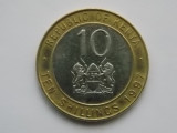 10 SHILLINGS 1997 KENYA, Africa
