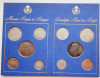 M01 Belgia set monetarie 10 monede 1975 25, 50 centimes 1, 5, 10 Francs, Europa