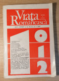 Revista Viata Rom&acirc;nească, 1989