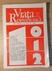 Revista Viata Rom&amp;acirc;nească, 1989 foto