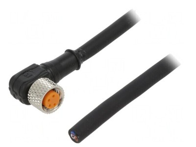 Cablu Conectare M8 4 Poli Unghi 10m PVC foto