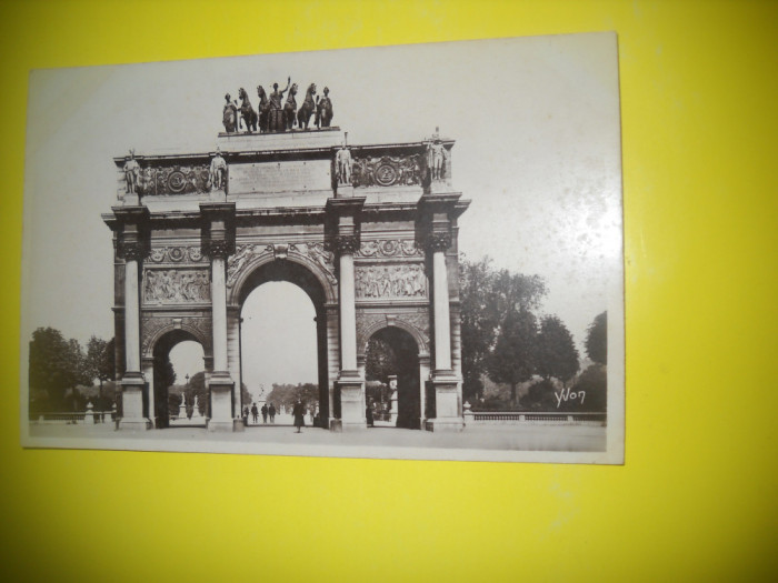 HOPCT 37077 ARCUL DE TRIUMF CARROUSEL --PARIS -FRANTA-NECIRCULATA