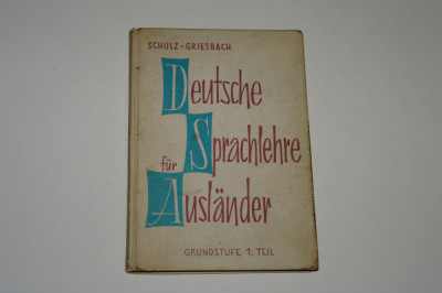 Deutsche sprachlehre fur auslander - Schulz - Griesbach foto