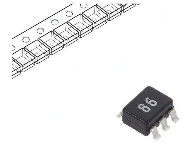 Filtru Anti-Interferențe SMD 100mA 50V 800uH