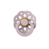 Suzeta din latex cu tetina rotunda 0 luni+ Boheme Dusky Lilac, 1 bucata, Bibs