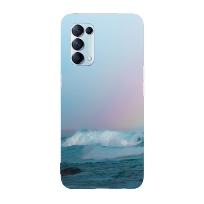 Husa compatibila cu Oppo Find X3 Lite model Ocean waves, Silicon, TPU, Viceversa foto