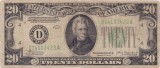 Bancnotă SUA 20 dolari, seria 1934, Cleveland, D34103423A