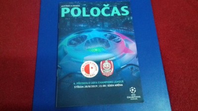 program Slavia Praga - CFR Cluj foto