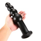 X-Men 10&quot; Extra Girthy Butt Plug Black II (25.4cm)