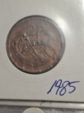 2 pence 1985 irlanda, Europa