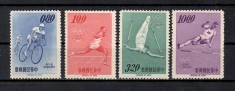 Taiwan 1964 - Jocurile Olimpice - Tokyo, Japonia, MNH