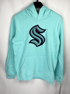 Seattle Kraken hanorac cu glugă pentru copii Prime Logo Pullover Fleece - Dětsk&amp;eacute; M (10 - 12 let) foto