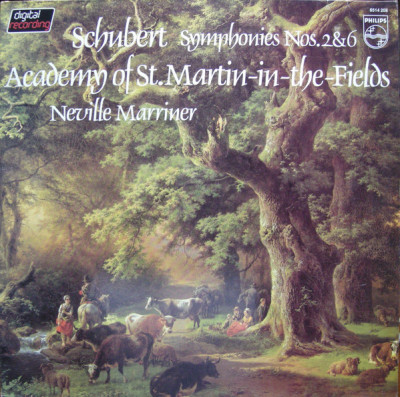 Vinil Schubert - Academy Of St. Martin-&amp;ndash; Symphonies Nos. 2 &amp;amp; 6 (VG+) foto
