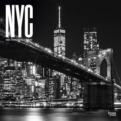 New York City Black &amp;amp; White 2024 Square foto