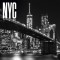 New York City Black &amp; White 2024 Square