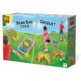 Joc Crochet si Arunca saci 2 in 1, SES Creative