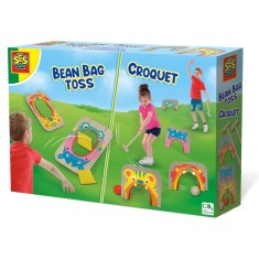 Joc Crochet si Arunca saci 2 in 1
