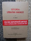 N. IORGA ISTORIA LITERATURII ROMANESTI