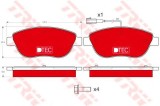 Set placute frana,frana disc FIAT BRAVO II (198) (2006 - 2016) TRW GDB1483DTE