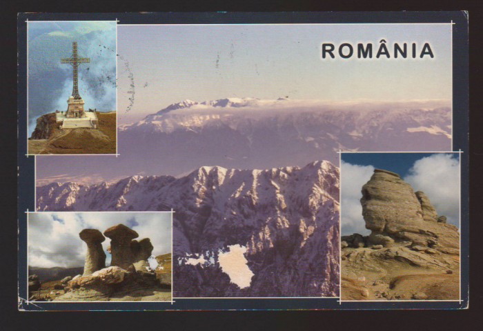 CPIB 21821 - CARTE POSTALA - MUNTII BUCEGI, MOZAIC