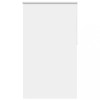 VidaXL Jaluzea cu role opace alb 125x210 cm lățime material 121,6 cm