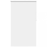 vidaXL Jaluzea cu role opace alb 135x210 cm Lățime material 131,6 cm