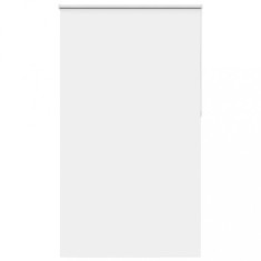 vidaXL Jaluzea cu rolă opaca alb 135x230 cm lățime material 131,6 cm 4011993