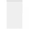 vidaXL Jaluzea cu role opace alb 125x210 cm lățime material 121,6 cm
