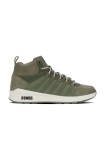 K-Swiss sneakers din piele VISTA TRAINER MID WNT culoarea verde, 07145.379.M