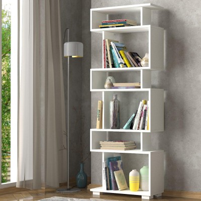 Biblioteca Block 6 Rafturi, Design Elegant, 60 x 165 x 20 cm foto