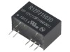Convertor DC/DC Recom DCR12P21503D, 2W, 12V intrare, 15V iesire, 93mA iesire, 6.4kV Izolatie, SIP7