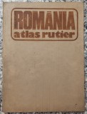 Romania, atlas rutier// 1981