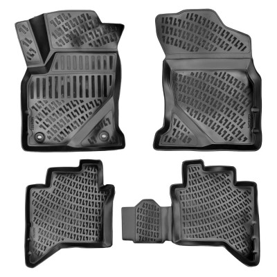 SET COVORASE AUTO CAUCIUC UMBRELLA PENTRU TOYOTA HILUX VIII 2015- 60211 foto