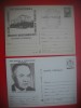 HOPCT LOT 4221 - 2 CARTI POSTALE -PERSONALITATI MEDICALE DERMATOLOGIE -NECIRCULATE