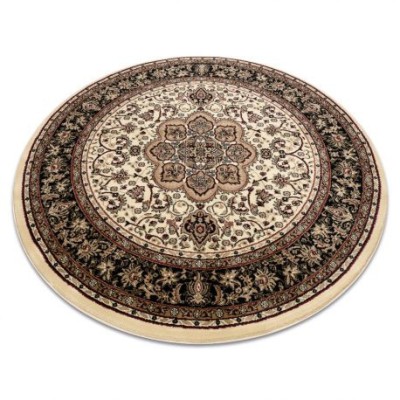 Covor Royal Adr cerc model 521 caramel, cerc 120 cm foto