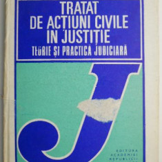 Tratat de actiuni civile in justitie. Teorie si practica judiciara – Constantin Crisu