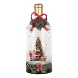 Cumpara ieftin Decoratiune Craciun muzicala polirasina cu led &Oslash; 12x30 cm