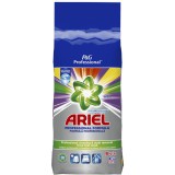 Detergent de rufe pudra Ariel Professional Color 9kg, 120 spalari