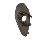 Grila bara protectie, spoiler Opel Corsa/-E F, 06.2019-12.2023, montare fata, stanga, cu gaura lampa de ceata, RapidAuto