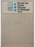 Ion Ghetie - Studii de limba literara si filologie, vol. 3 (editia 1974)